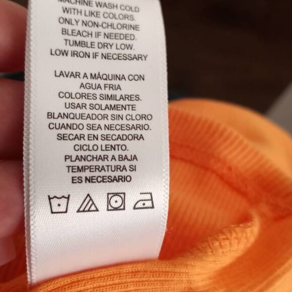 VINCE CAMUTO TANGERINE PUFF SLEEVE T-SHIRT SZ.XXL NWT. - Picture 8 of 8